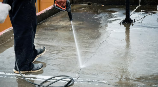 High Pressure Cleaning in Hampton