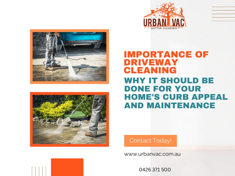 The Importance of Driveway Cleaning: Why It Should Be Done for Your Home’s Curb Appeal and Maintenance